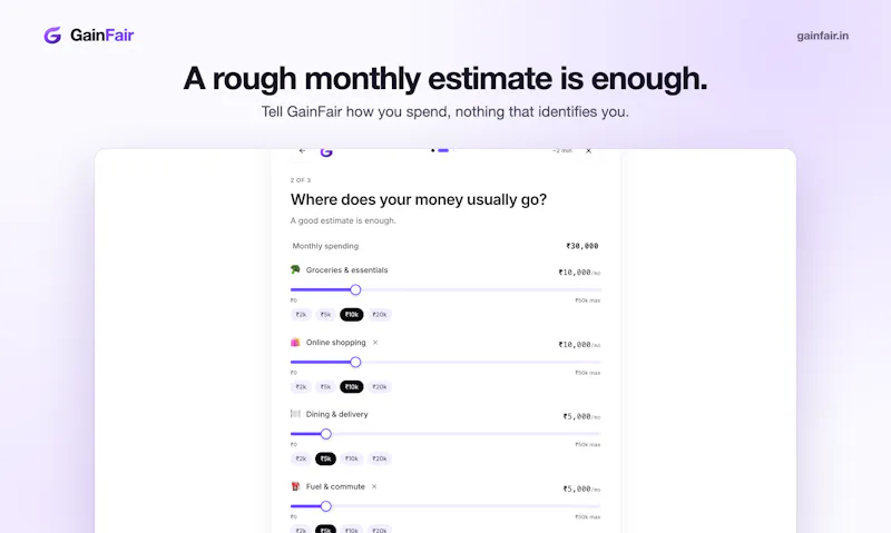 GainFair screenshot 4
