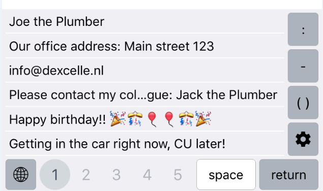MemorKeys for iOS gallery image