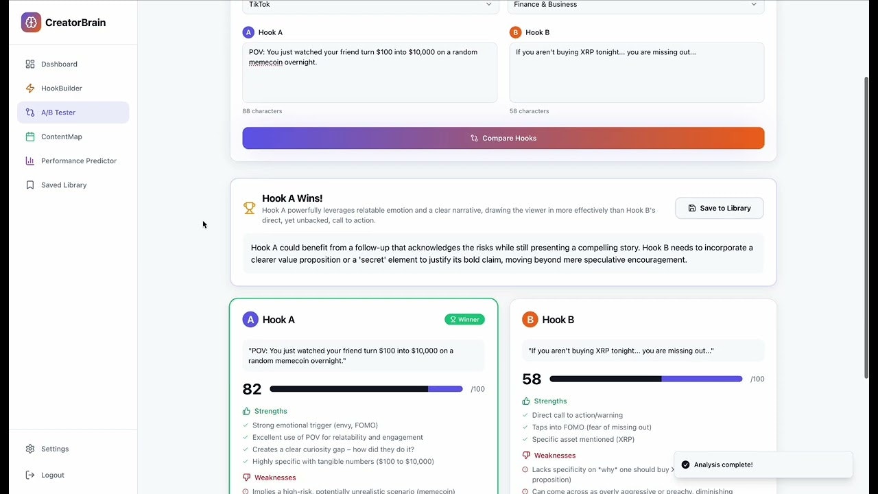 CreatorBrain gallery image