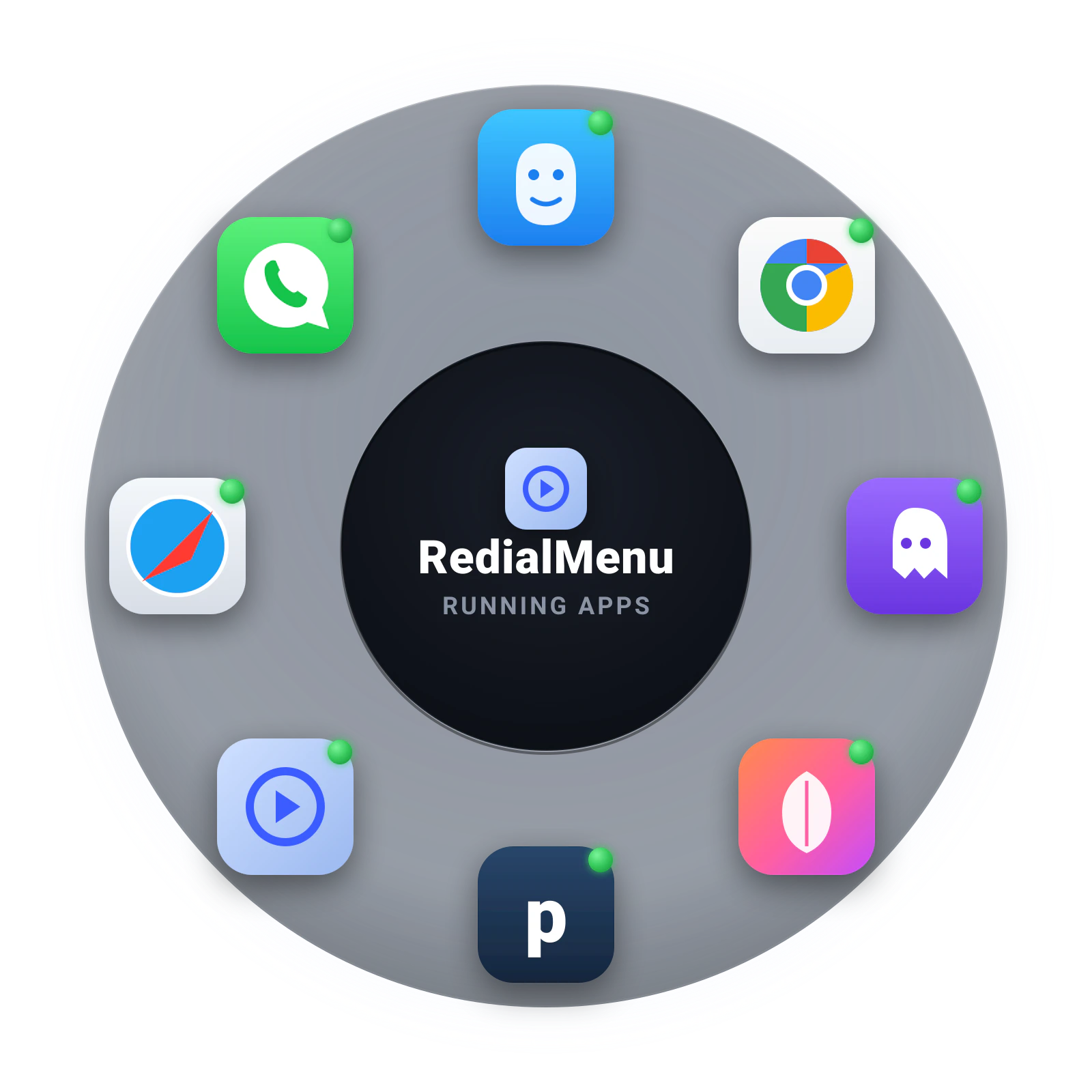 RedialMenu  screenshot 1