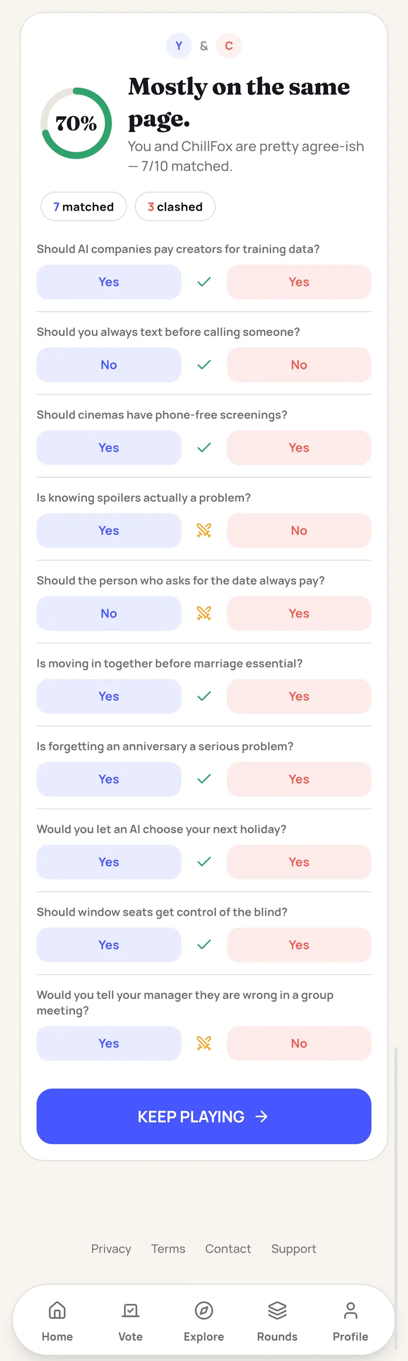 Agreeish screenshot 5