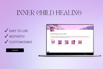 Inner Child Healing Notion Template gallery image