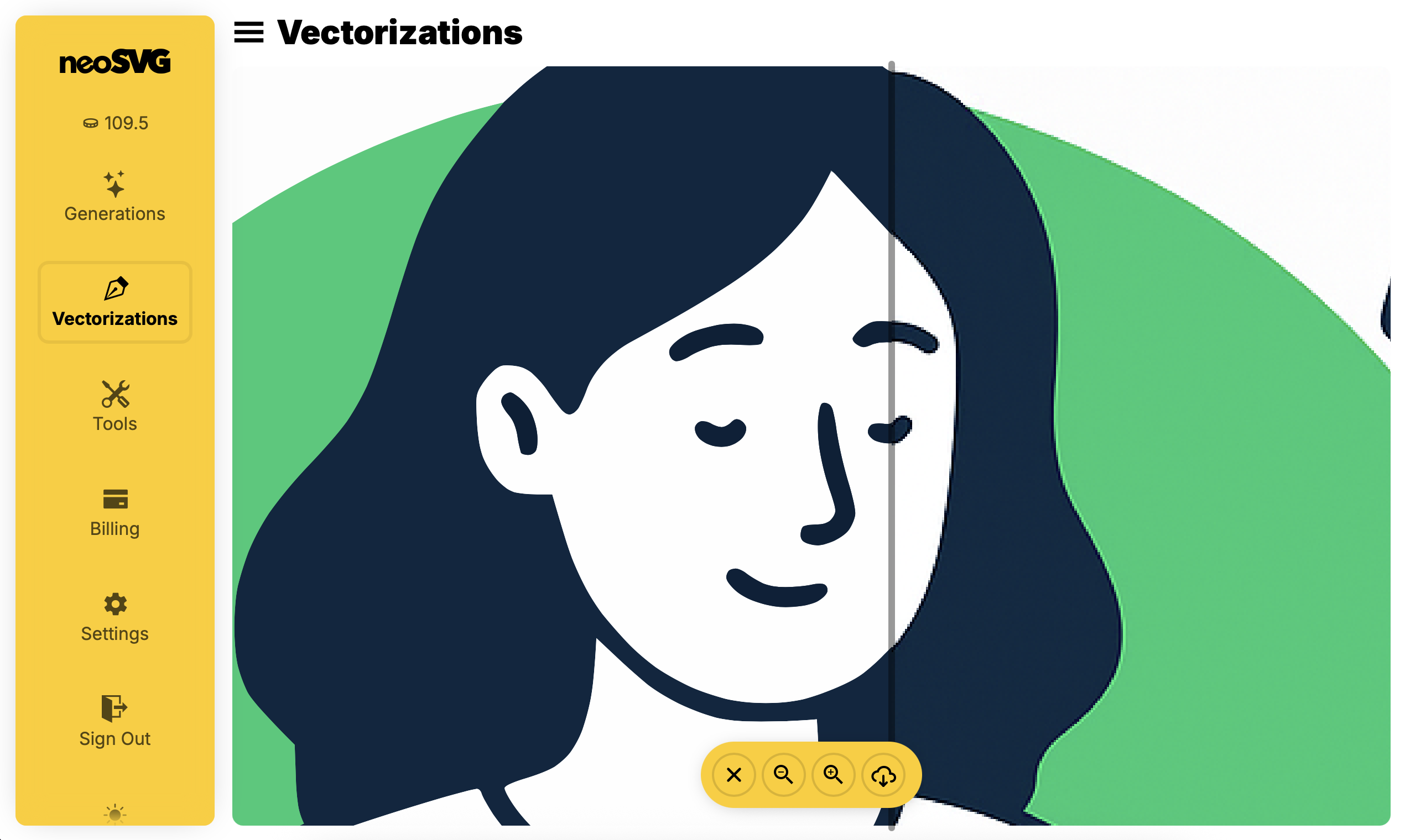وسائط NeOSVG تتبع - تحويل صورك إلى SVGs مثالية مع الذكاء الاصطناعي 6