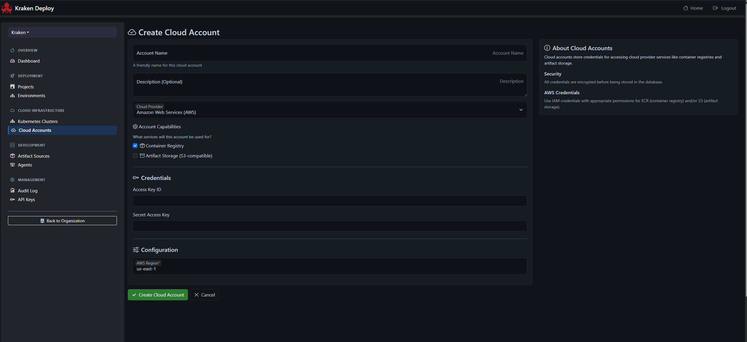 Kraken Deploy gallery image