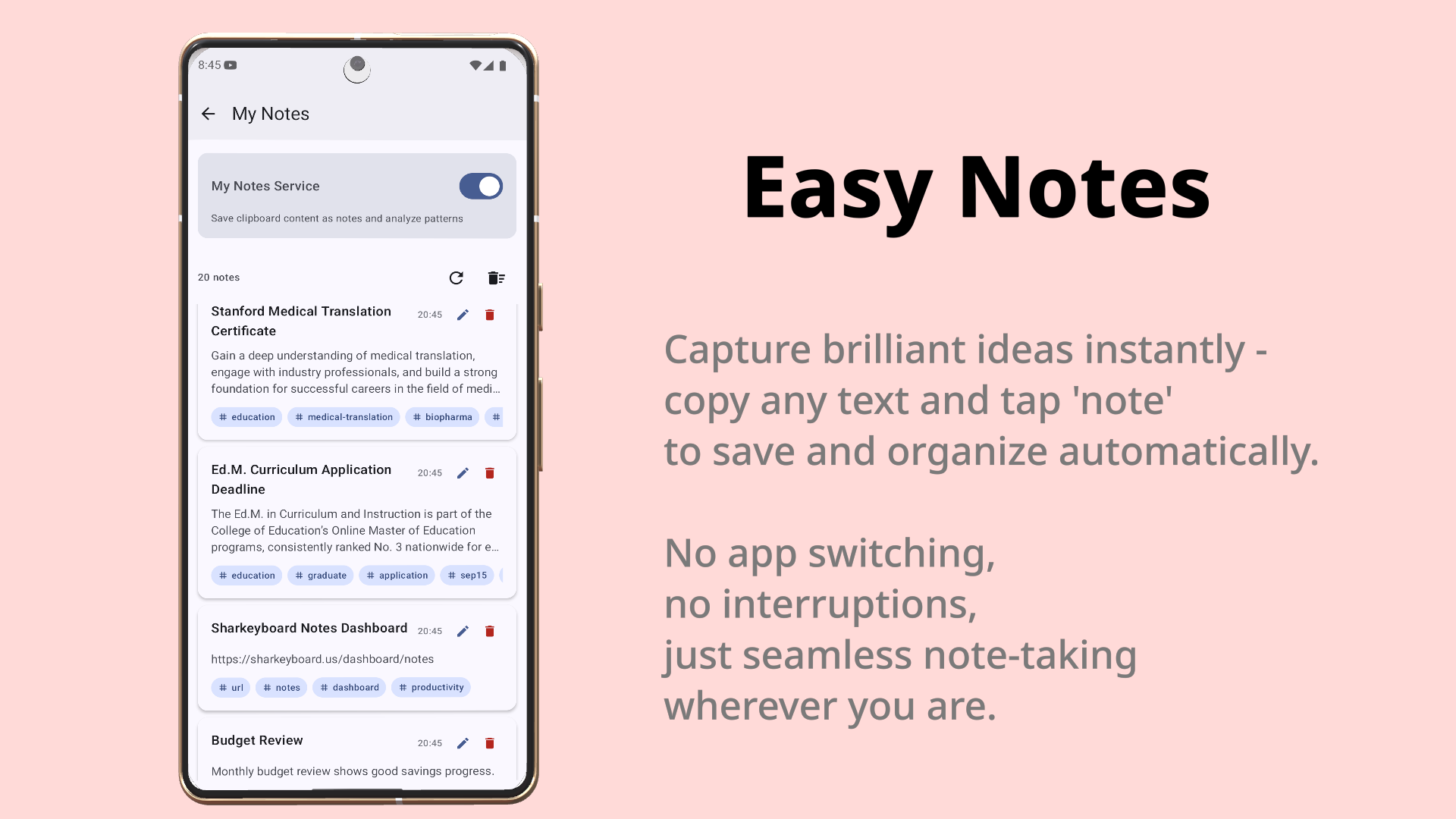 SharkeyBoard - Keyboard, Android APP, AI assistant, Smart replies media 13