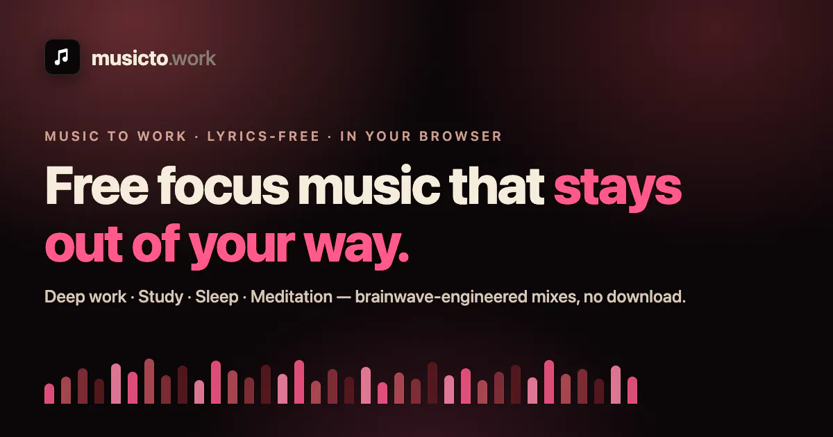 Musicto.Work gallery image