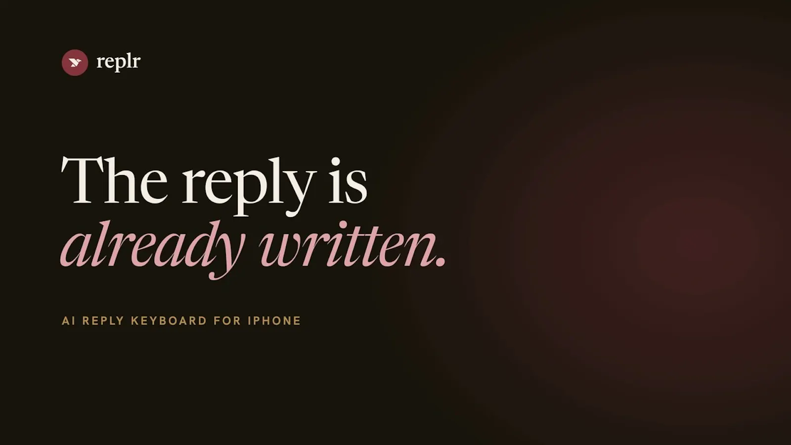 Replr screenshot 1 (video preview)