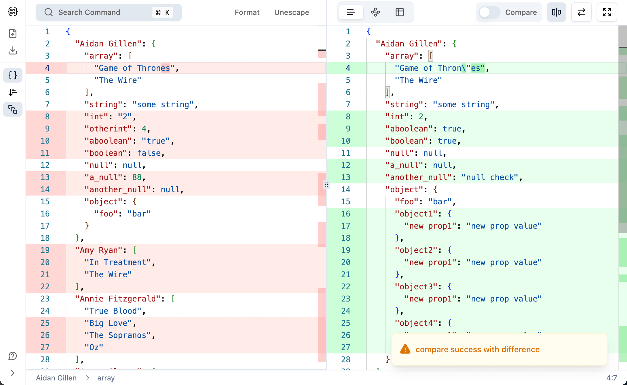 JSON สำหรับคุณ media 3