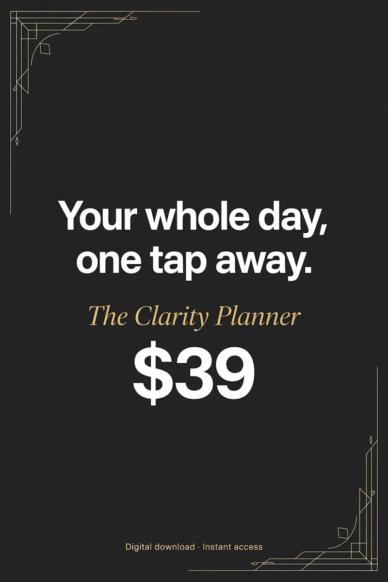 The Clarity Planner screenshot 1