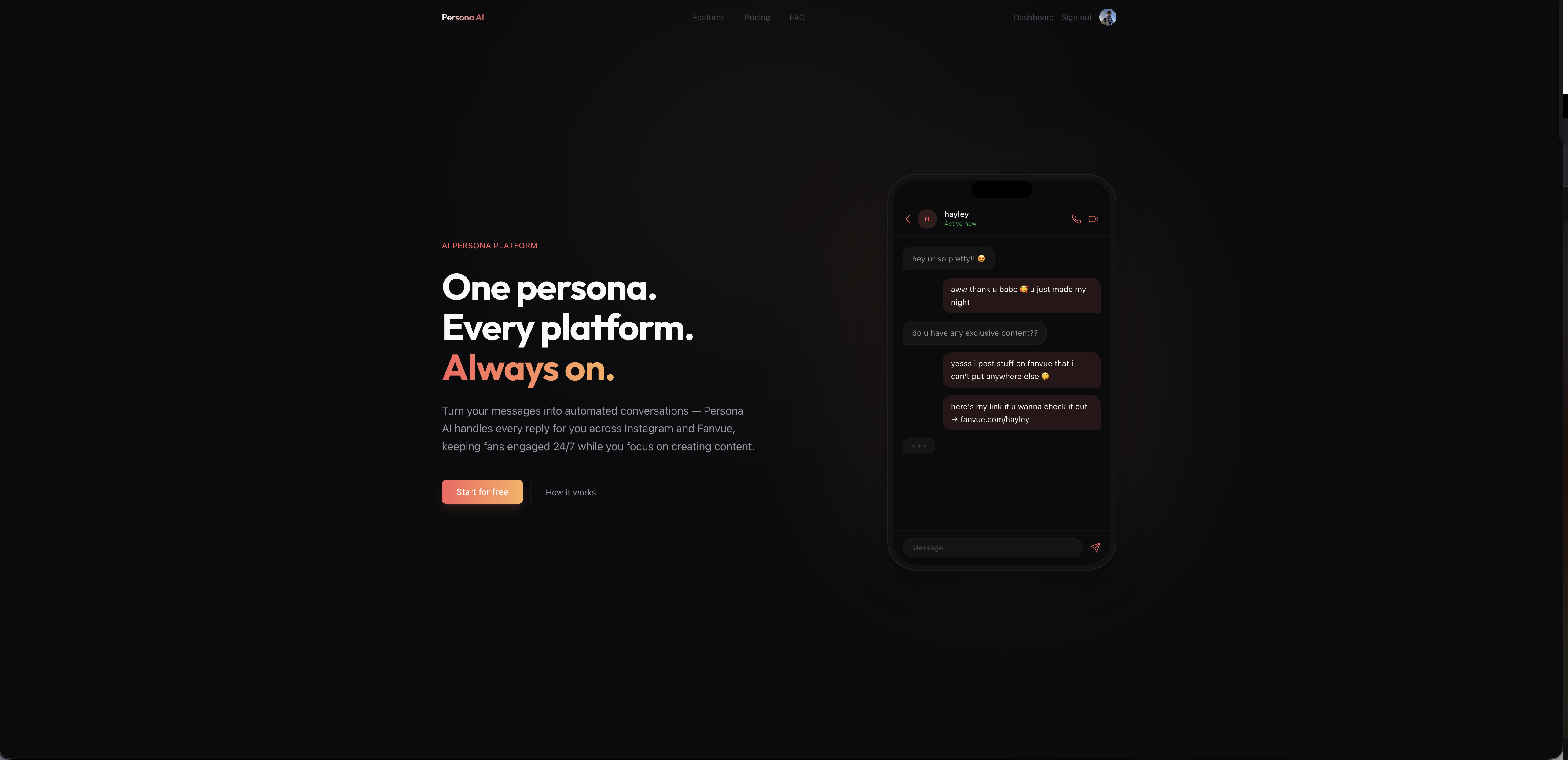 Persona AI gallery image