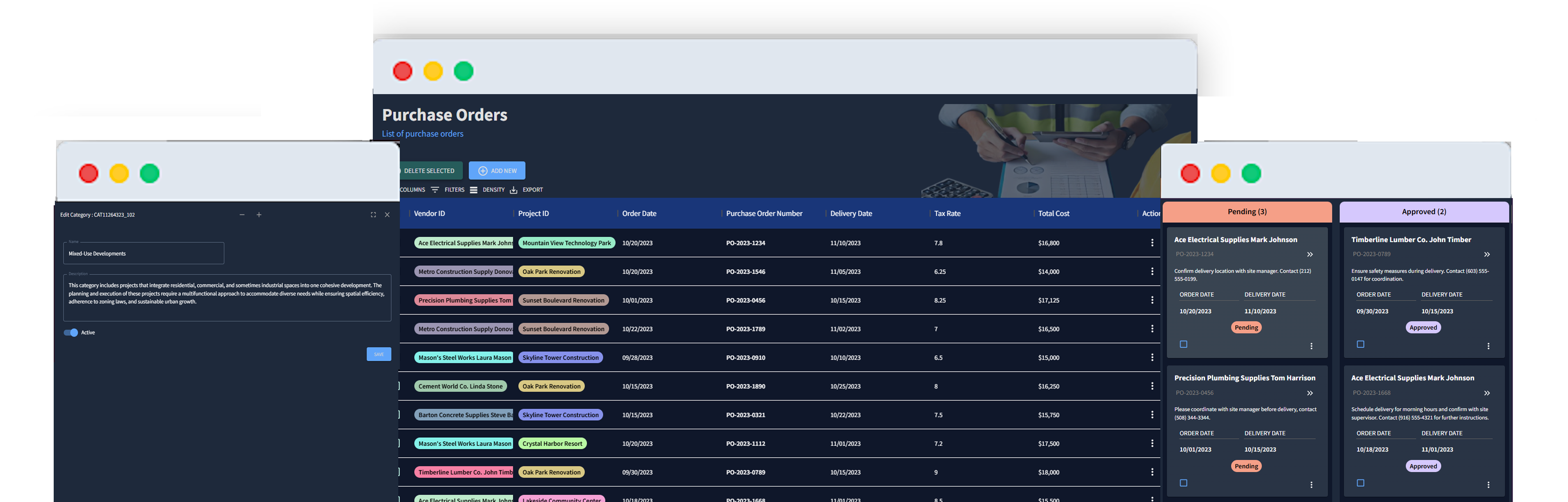 Projbrick® - Main product screenshot demonstrating key features and user interface