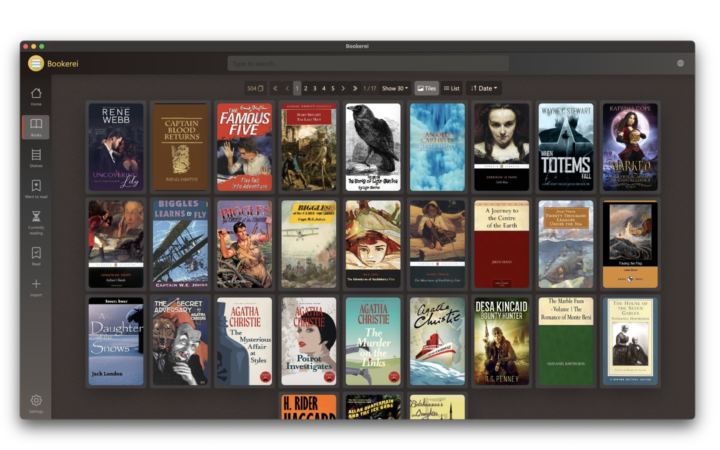 Media Bookerei Ebook Reader and Management - Tổ chức và đọc sách EPUB và PDF của bạn. 2