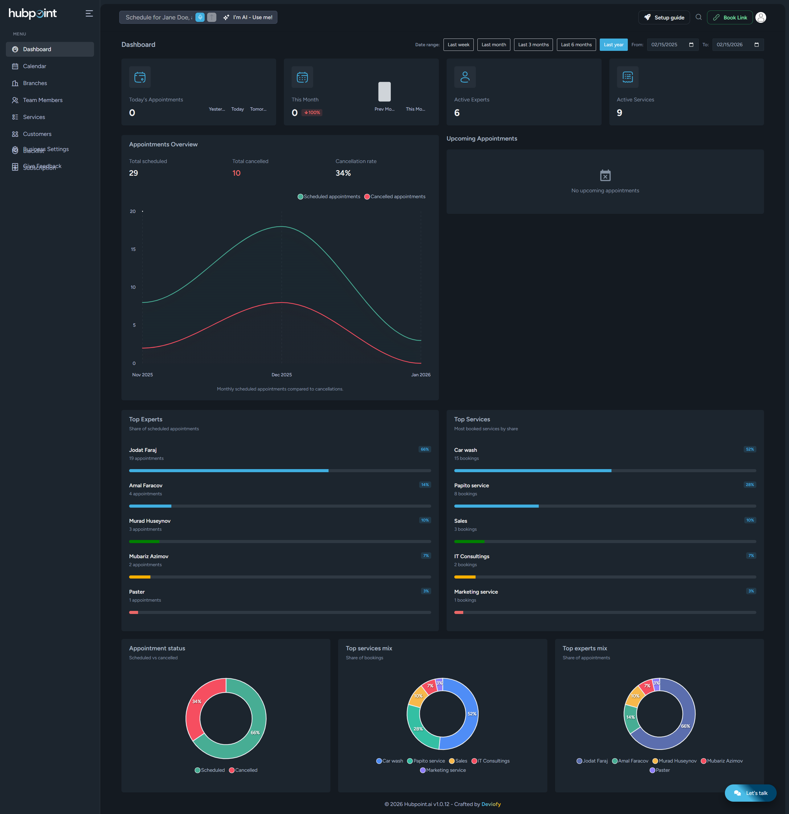 Hubpoint - Screenshot 4 showing product features and functionality
