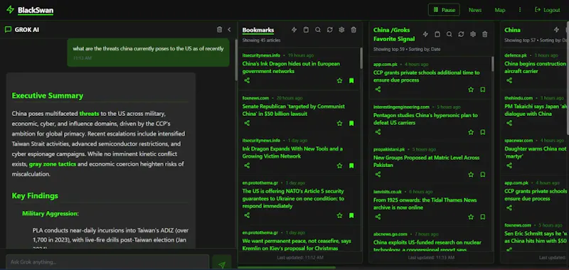 BlackSwan Solutions screenshot 2