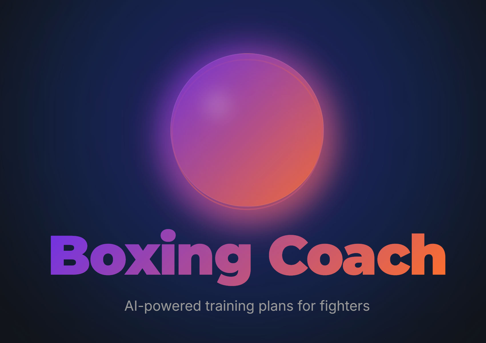 AI Boxing Coach