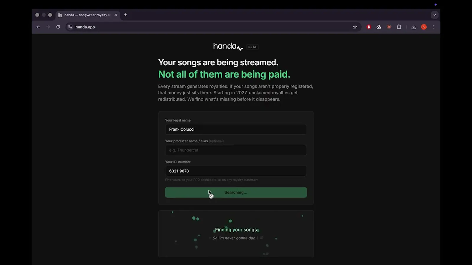 handa screenshot 1 (video preview)