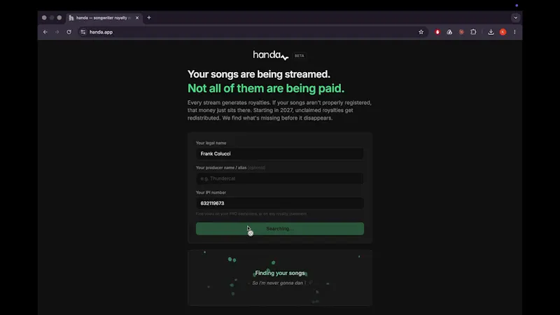 handa screenshot 1 (video preview)