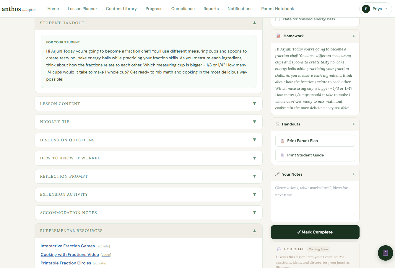 Anthos Adaptive Learning gallery image