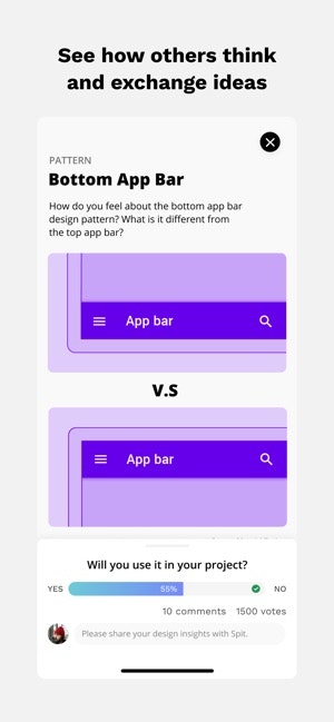 Spit: Crit & Learn Design App gallery image