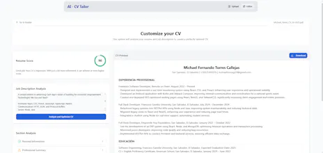Tailor CV gallery image