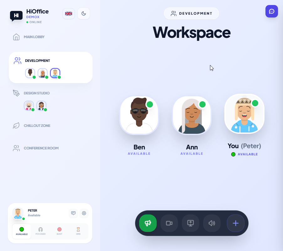 HiOffice virtual office without meetings gallery image