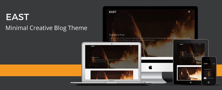 WordPress East Minimal Blog Theme by NavThemes