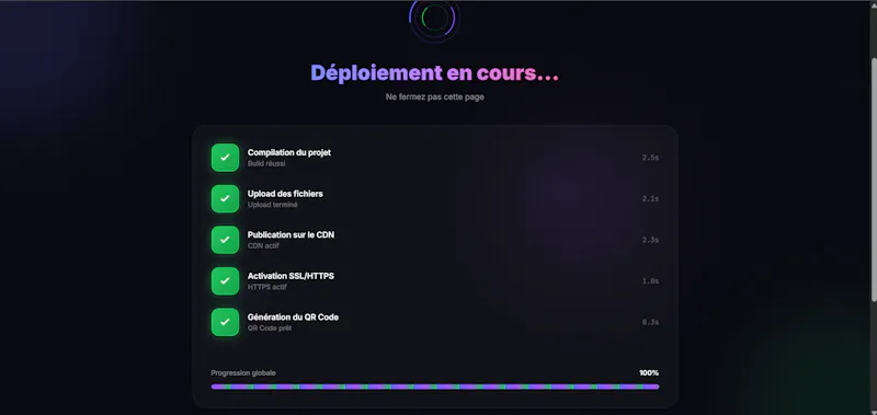 Velocity — Créez  Web & Mobile avec l'IA screenshot 5