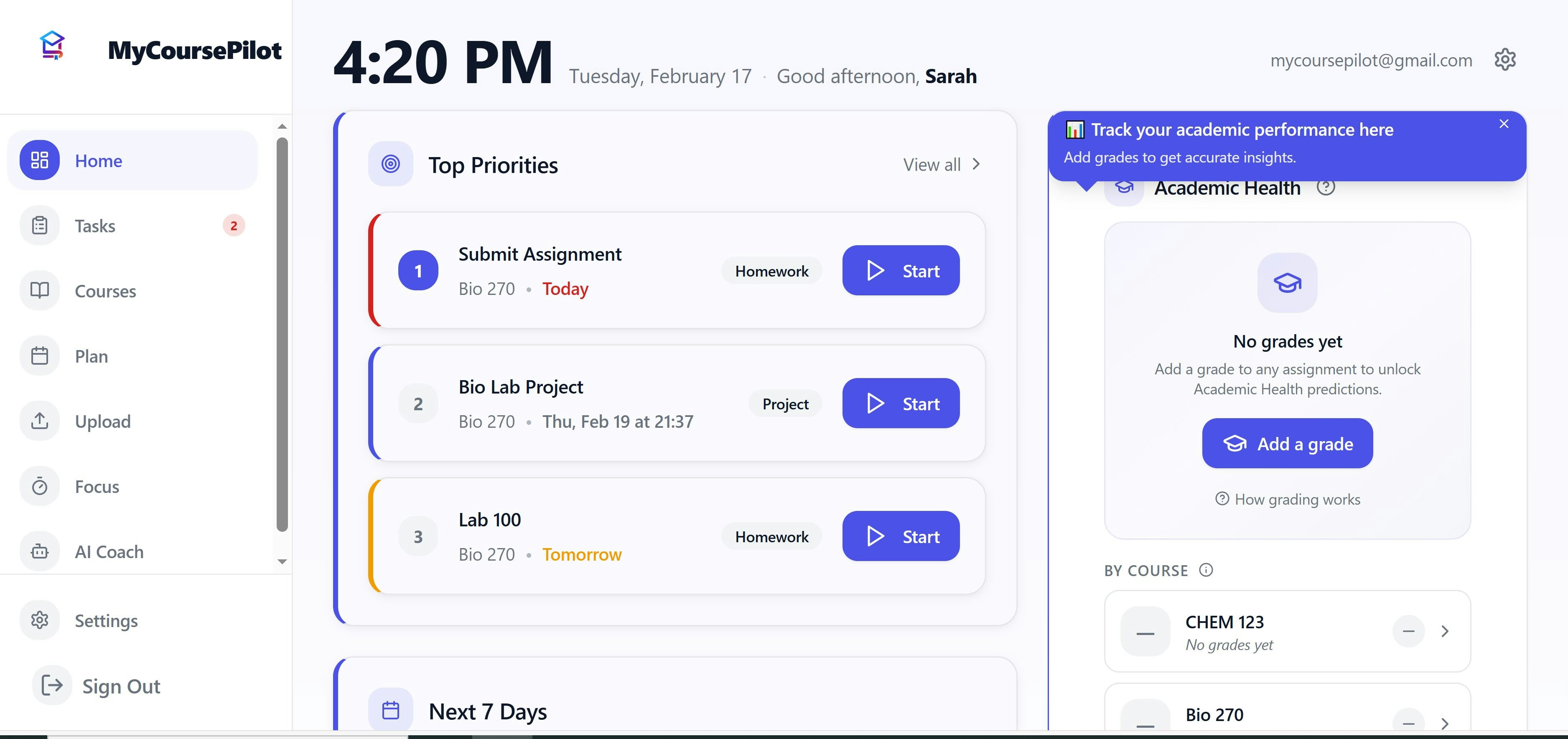 MyCoursePilot gallery image