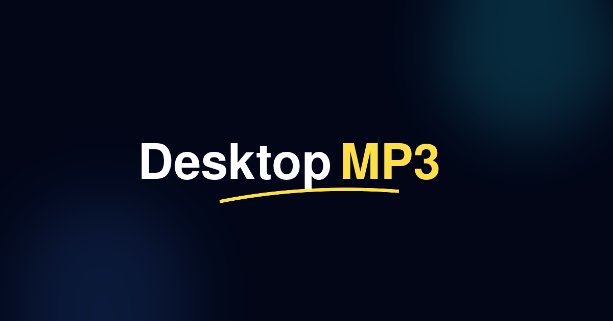 Desktop MP3 gallery image