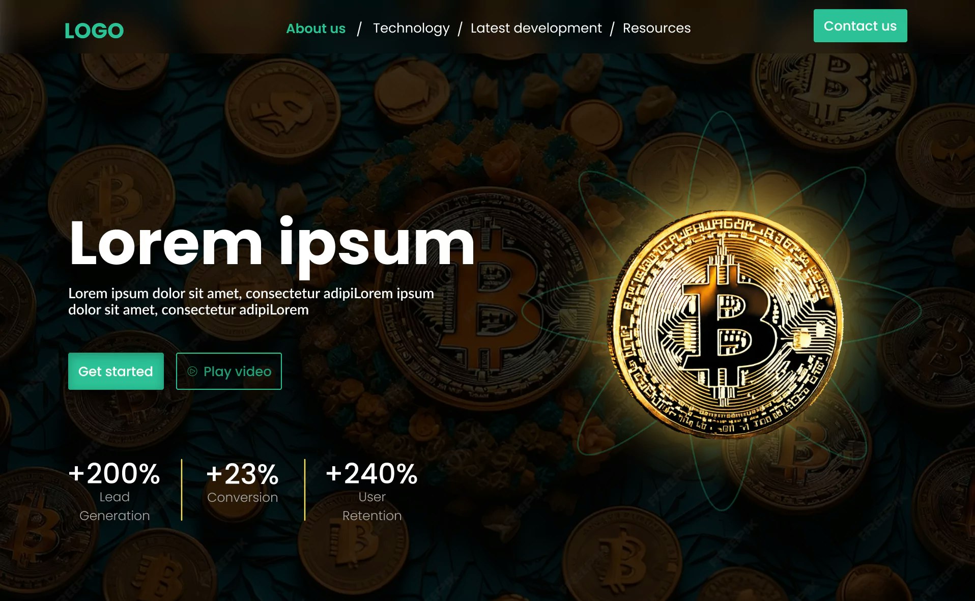 Binance Clone App - Screenshot 3 showing product features and functionality