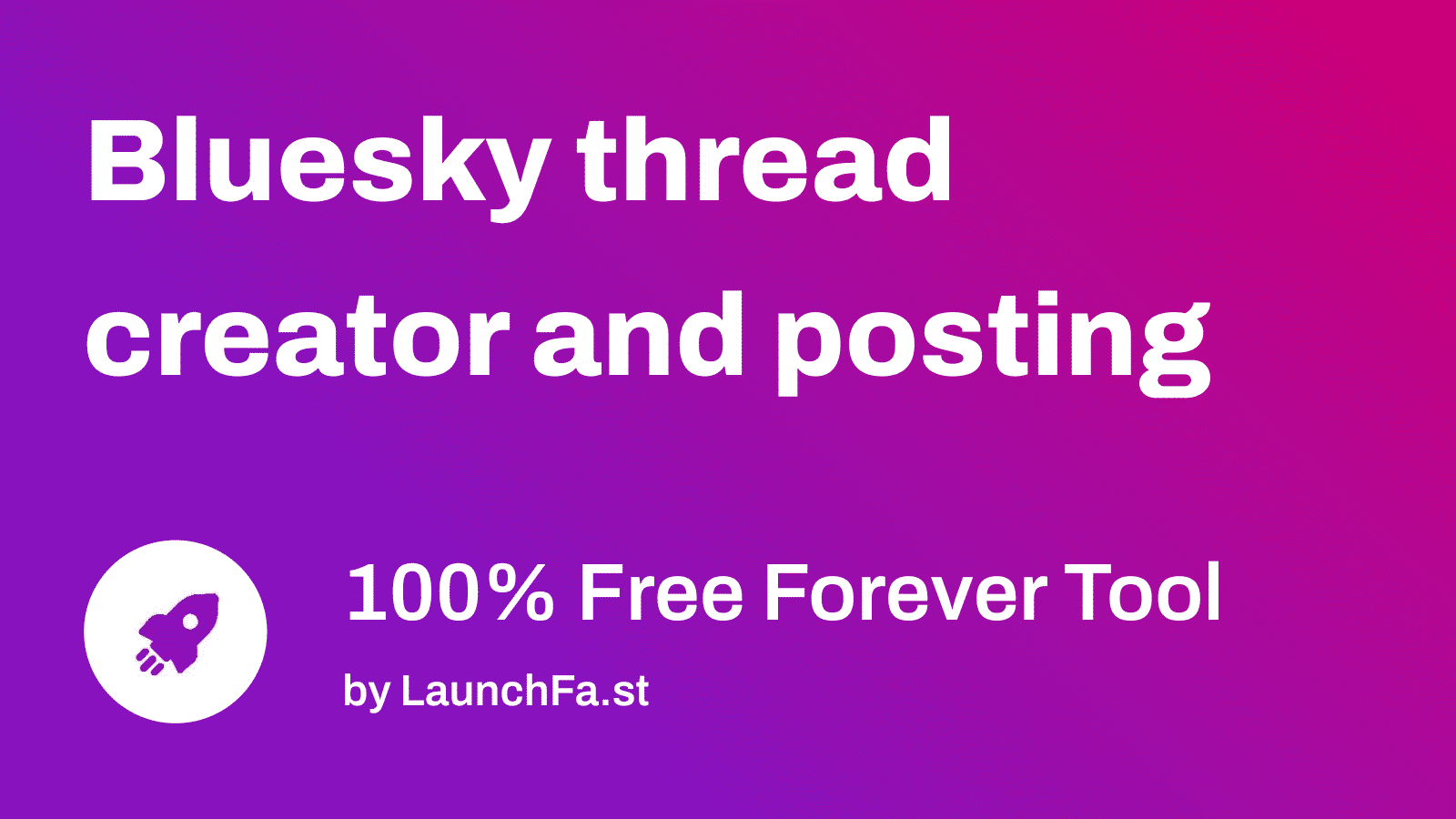 Bluesky Thread Creator gallery image