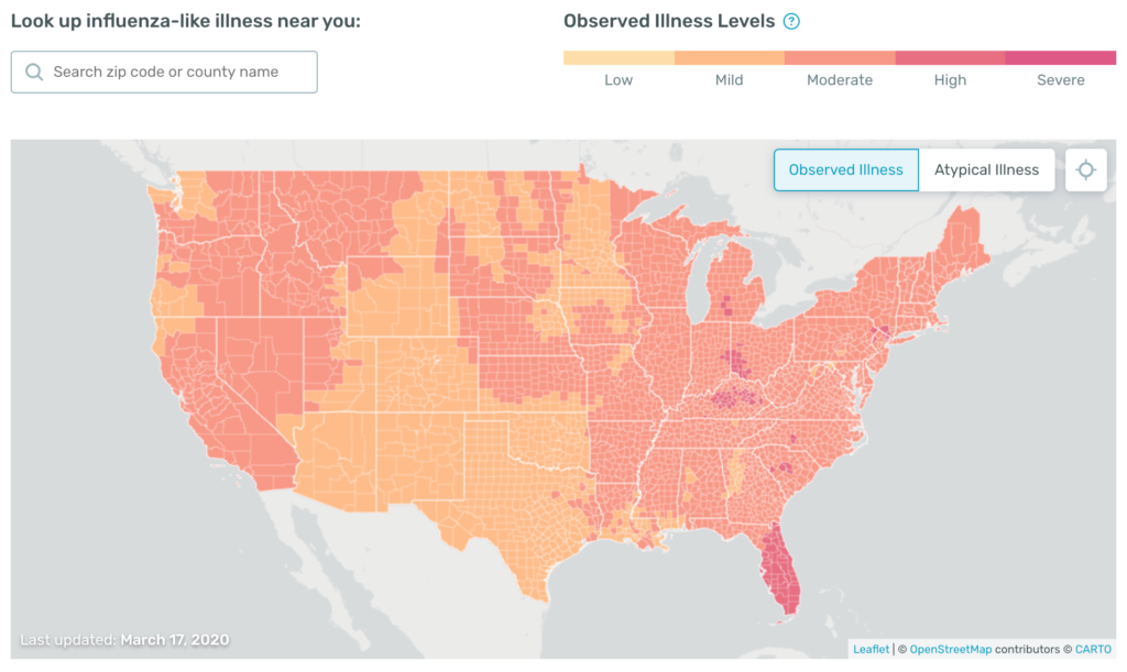 US Health Weather Map gallery image