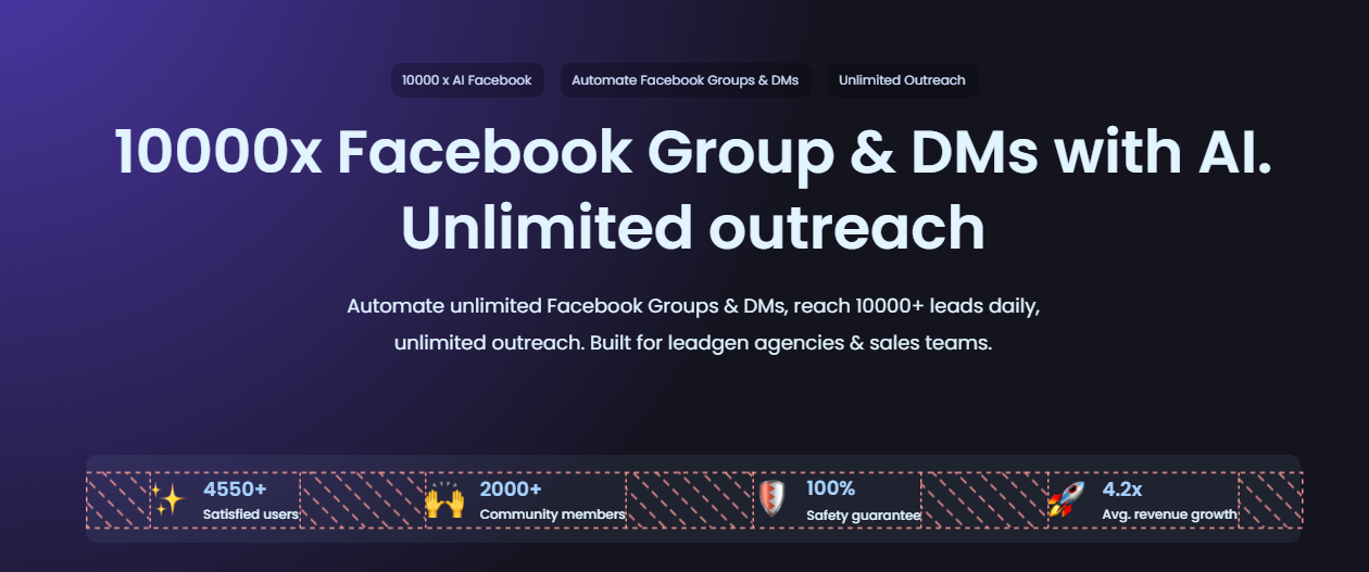 10x AI Facebook Group & DM Outreach