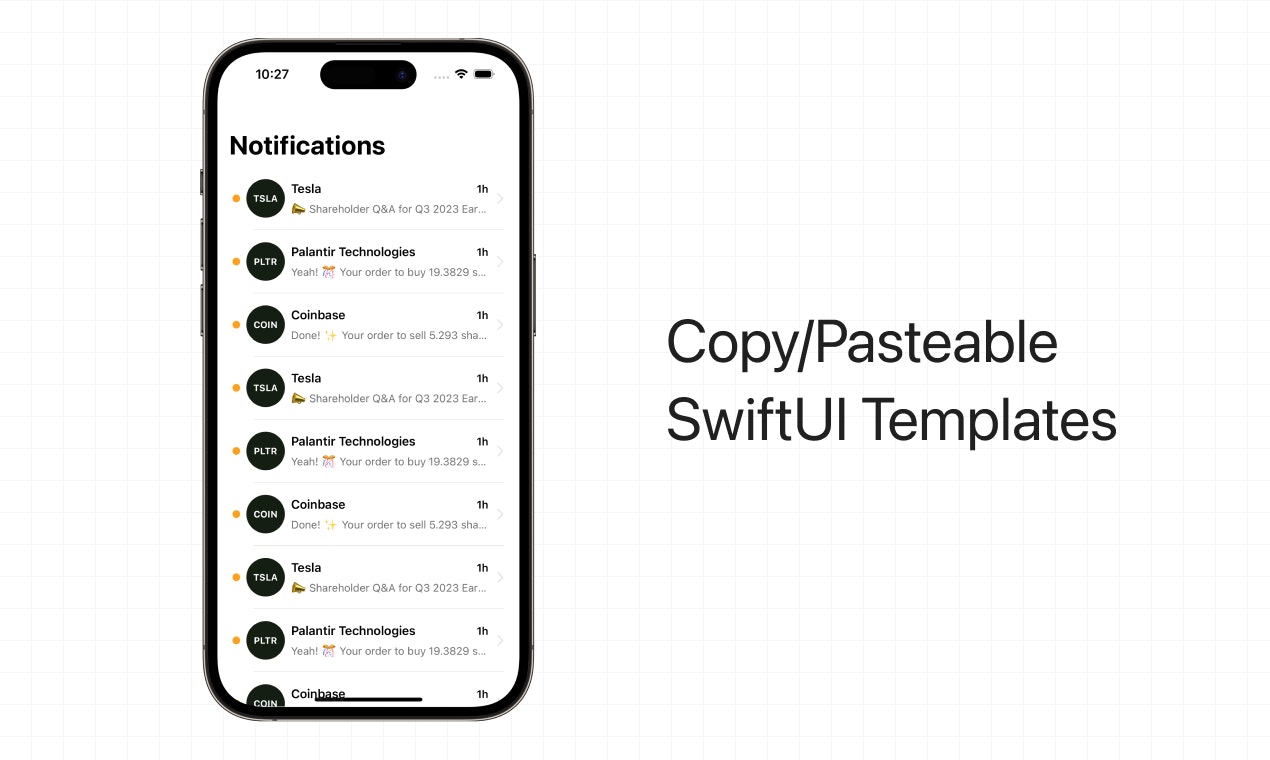 Média Bases - Modèles swiftui magnifiquement conçus 2