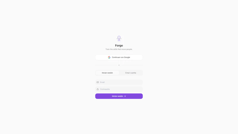 FORGE screenshot 1