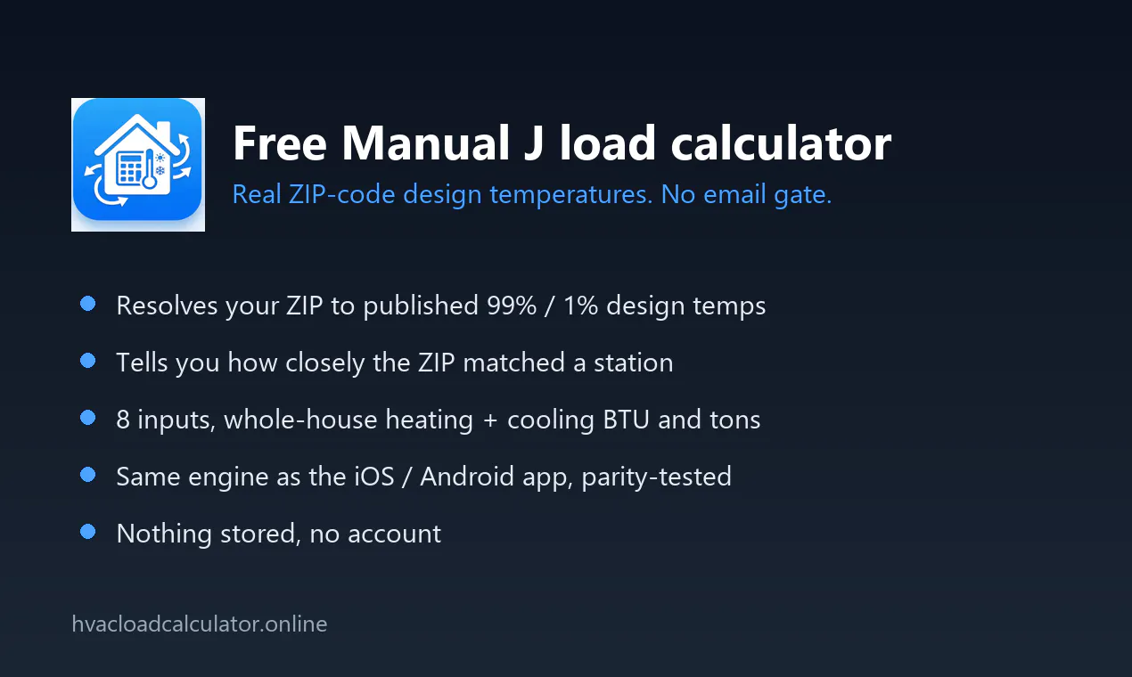 HVAC Load Calculator gallery image