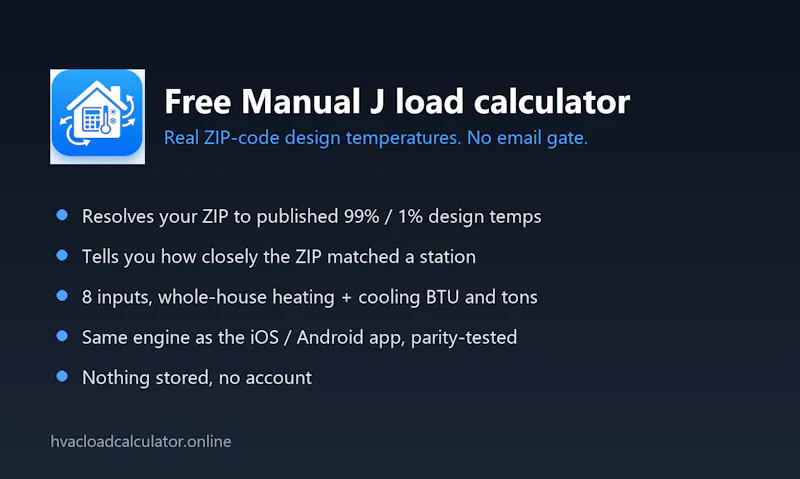 HVAC Load Calculator screenshot 2
