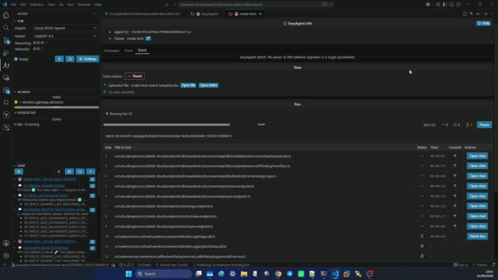 EasyAgents screenshot 2