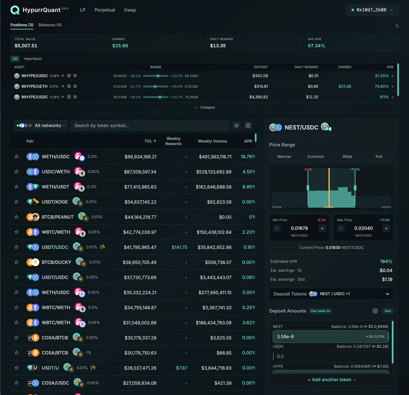 HypurrQuant screenshot 4