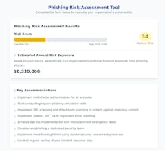 Phishing Risk Assessment Tool gallery image