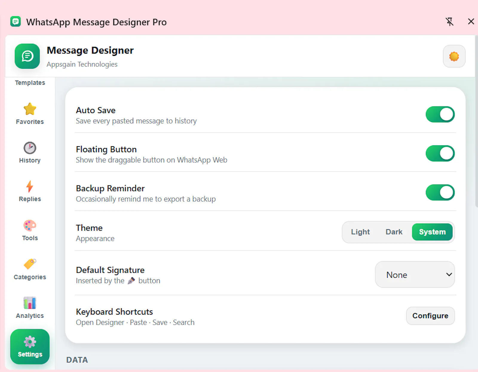 WhatsApp Message Designer Pro screenshot 2