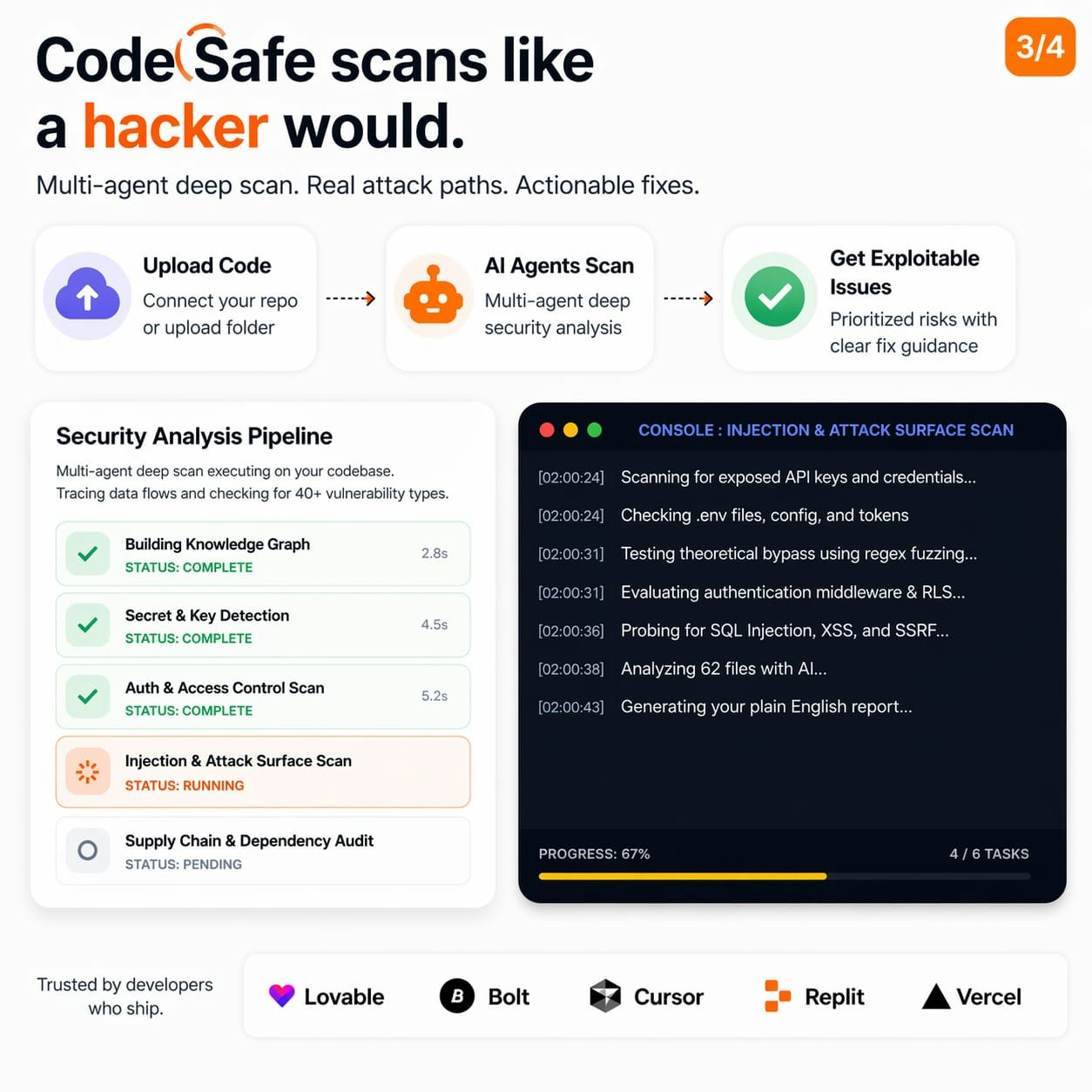 CodeSafe — Security Scanner for Founders gallery image