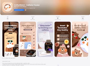 CoffeeWatch – Caffeine Tracker gallery image