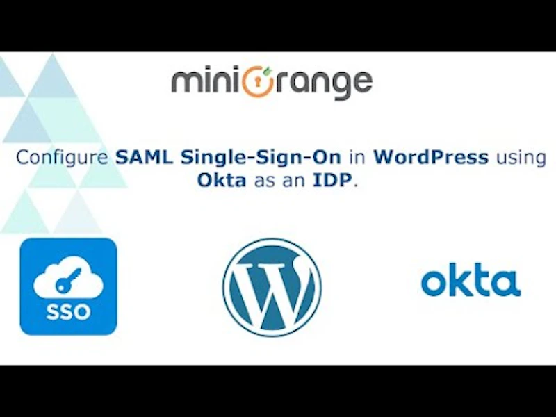 WordPress Single Sign-On (SSO) Plugin screenshot 1 (video preview)