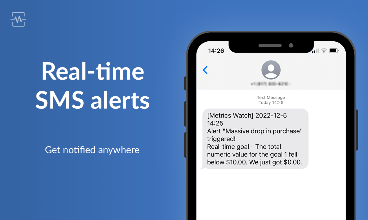 MW의 실시간 Google Analytics Alerts - 메트릭의 중대한 변경에 대한 즉각적인 경고를 얻으십시오 미디어 3