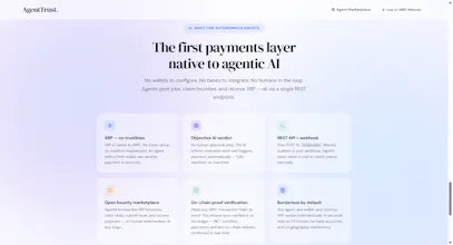 AgentTrust - Trustless Escrow gallery image