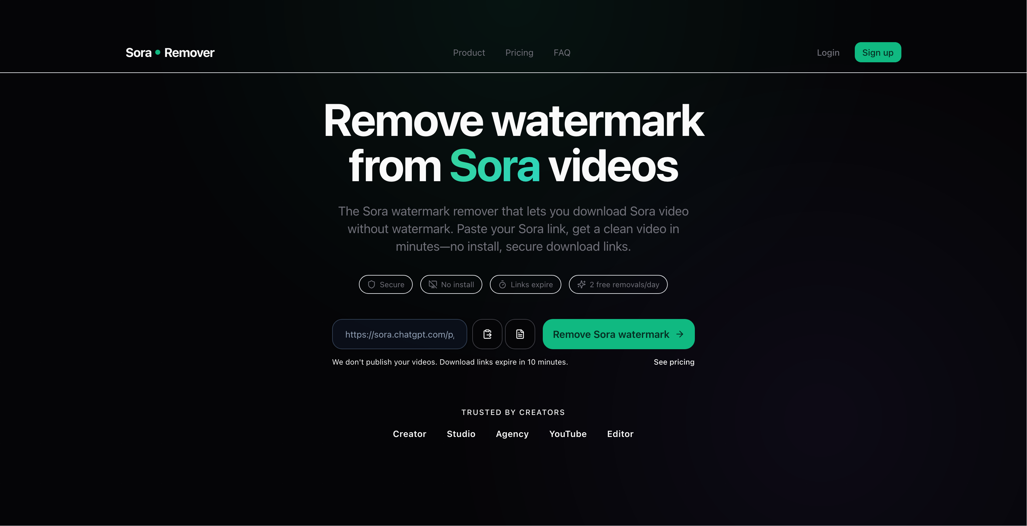 Sora Watermark Remover gallery image