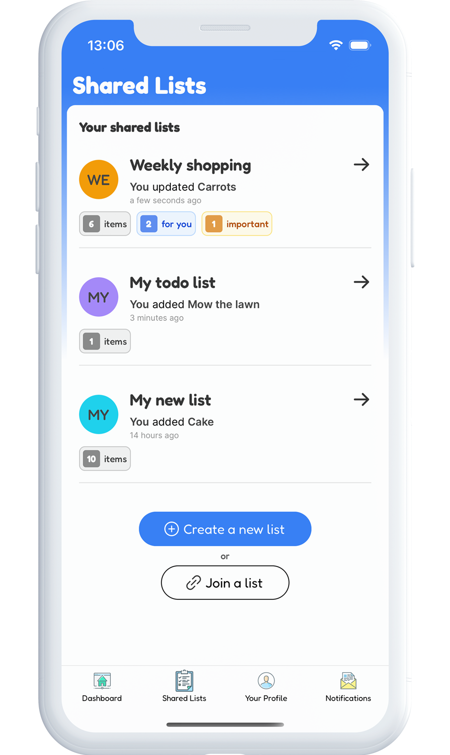 Listshare Group Lists gallery image