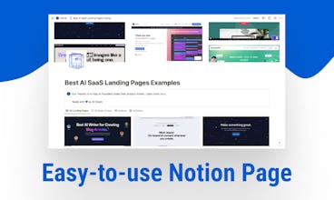 Best AI SaaS Landing Pages Examples gallery image