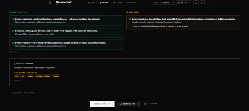 ResumeCraft screenshot 6